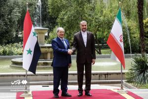 تصاویر| دیدار وزیر خارجه سوریه و امیرعبداللهیان