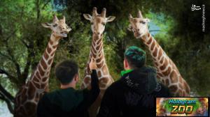 تصاویر| اولین باغ‌وحش هولوگرامی جهان