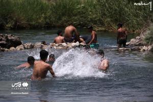 عکس| «ایران» در گرمترین ساعات سال