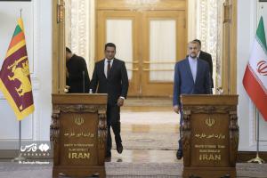 تصاویر| استقبال امیرعبداللهیان از همتای سریلانکایی