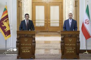 تصاویر| استقبال امیرعبداللهیان از همتای سریلانکایی
