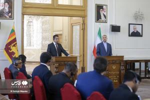 تصاویر| استقبال امیرعبداللهیان از همتای سریلانکایی