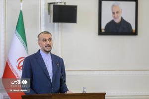 تصاویر| استقبال امیرعبداللهیان از همتای سریلانکایی