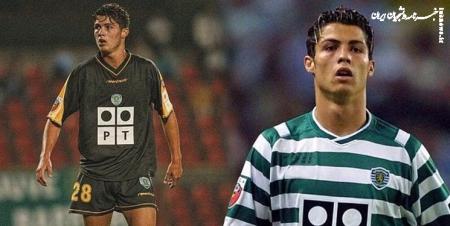 برند رونالدو روی پیراهن باشگاه پرتغالی