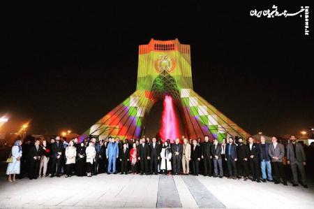 برگزاری  بزرگداشت روز ملی بولیوی در برج آزادی