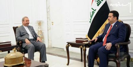 دیدار نخست وزیر عراق و سفیر ایران در بغداد