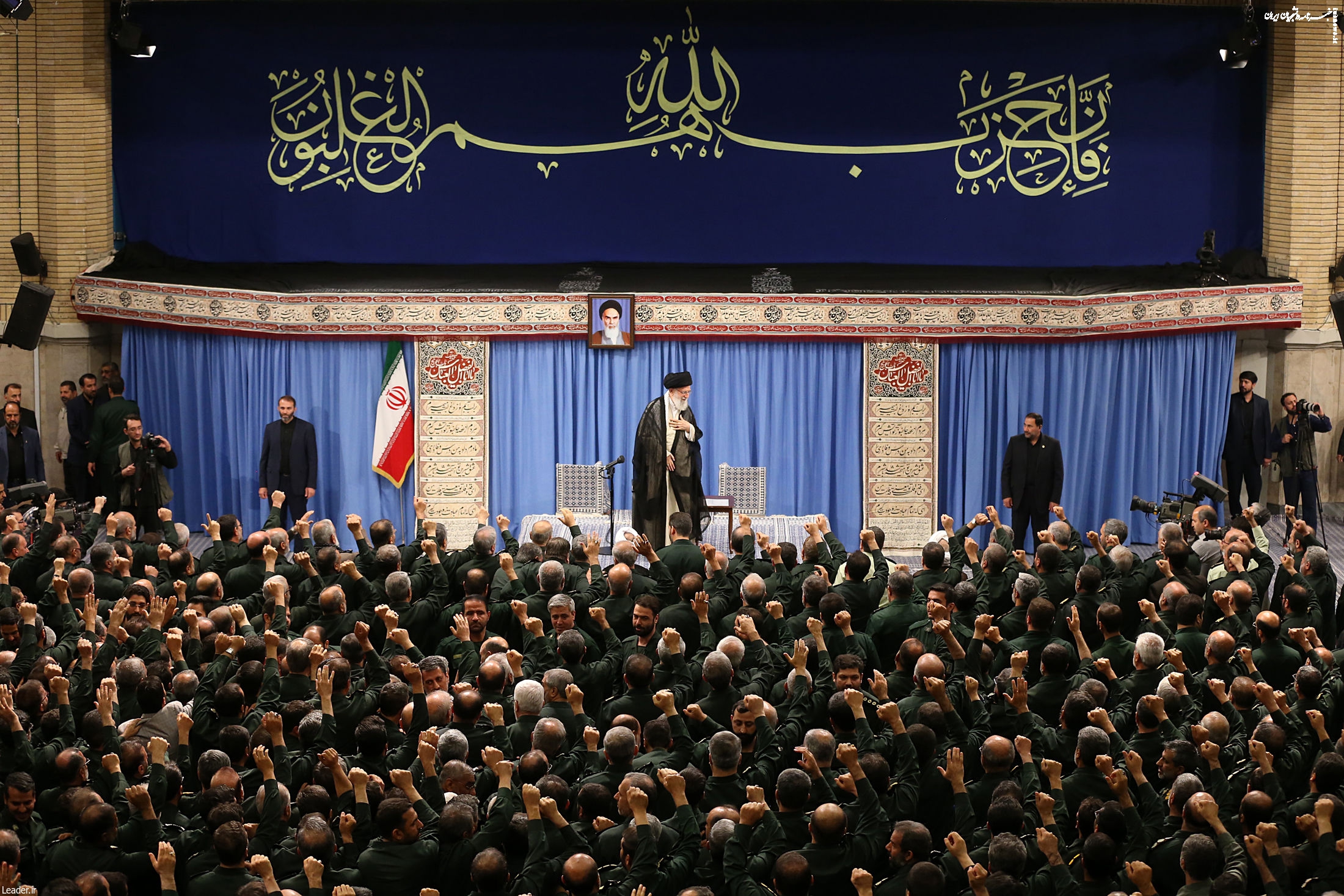 دیدار فرماندهان سپاه پاسداران با رهبر انقلاب