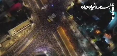 فیلم| برگزاری سی‌و‌سومین هفته تظاهرات علیه نتانیاهو