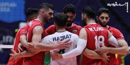  پیروزی والیبال ایران مقابل عراق با اتفاقی دور از انتظار 