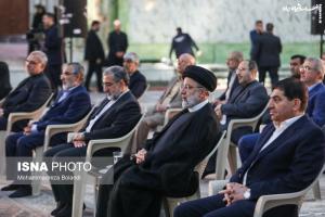 عکس| تجدید میثاق رئیس‌جمهور و اعضای هیئت دولت با آرمان‌های امام (ره)