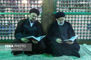 عکس| تجدید میثاق رئیس‌جمهور و اعضای هیئت دولت با آرمان‌های امام (ره)