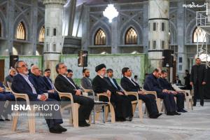 عکس| تجدید میثاق رئیس‌جمهور و اعضای هیئت دولت با آرمان‌های امام (ره)