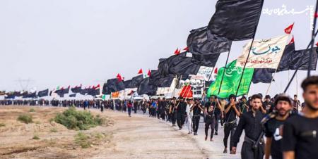 موج خروشان زوار اربعین در پایانه مرزی مهران +فیلم