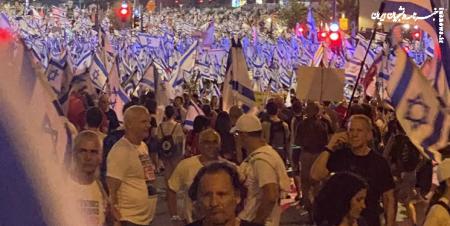 سی‌وپنجمین هفته تظاهرات سراسری علیه نتانیاهو