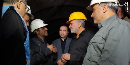  حضور وزیر کار در معدن طزره در پی مرگ ۶ معدنچی 