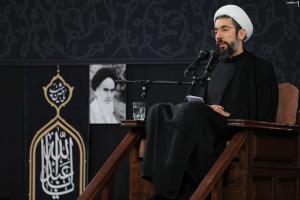 مراسم عزاداری اربعین حسینی با حضور هیئت‌های دانشجویی در محضر رهبر انقلاب +عکس