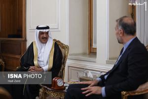 عکس| تقدیم استوار نامه سفیر جدید عربستان به حسین امیر عبداللهیان