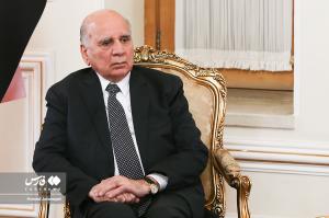 تصاویر| دیدار امیرعبداللهیان با  وزیر خارجه عراق