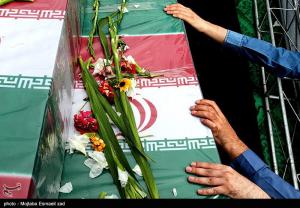تصاویر| تشییع پیکر ۲۳ شهید تازه تفحص شده در ارومیه