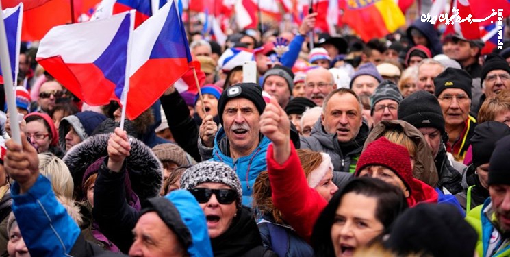 تظاهرات گسترده ضد دولتی در جمهوری چک