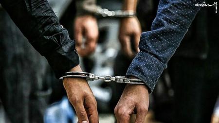 لحظه دستگیری شبکه ۵ نفره سازماندهی اغتشاشات  +فیلم