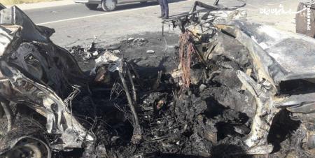  فوت سه سرنشین خودرو سواری در آتش‌سوزی 