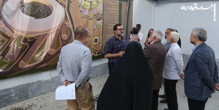 بازدید اعضای کمیسیون اصل ۹۰ مجلس از پروژه علمی چشمه نور ایران