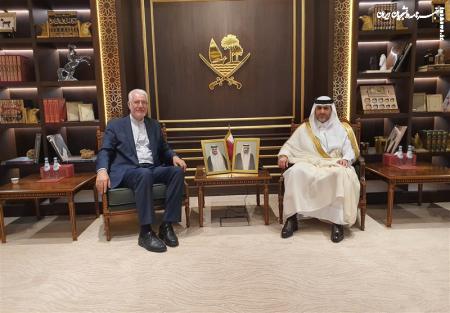  رایزنی سفیر ایران با رئیس بانک مرکزی قطر 