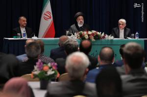 تصاویر| دیدار رئیسی با جمعی از ایرانیان مقیم آمریکا