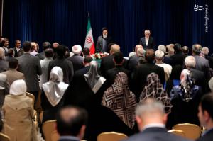 تصاویر| دیدار رئیسی با جمعی از ایرانیان مقیم آمریکا