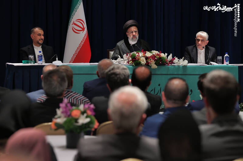 تصاویر| دیدار رئیسی با جمعی از ایرانیان مقیم آمریکا