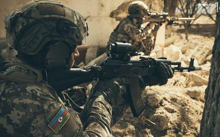نیروهای مسلح جمهوری آذربایجان به سمت مواضع نظامیان ارمنستان آتش گشودند