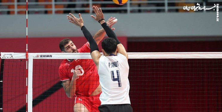 صعود تیم ملی والیبال به نیمه نهایی