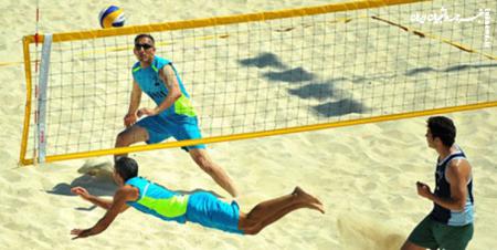 ادامه بردهای والیبال ساحلی ایران