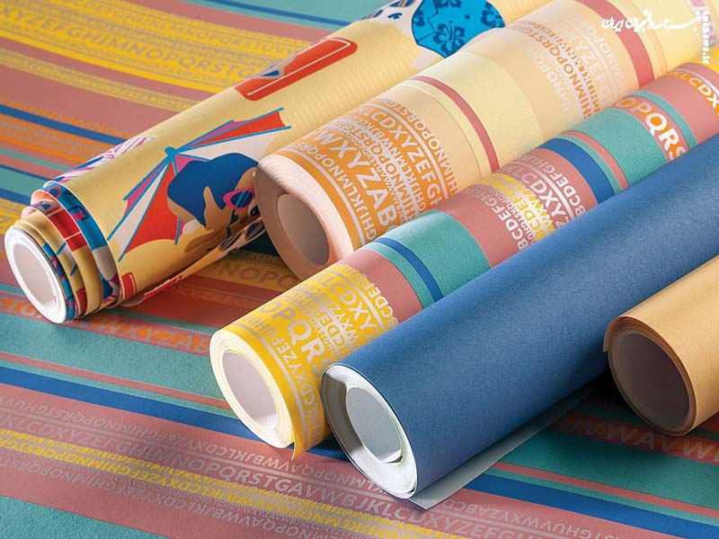 انواع چاپ کاغذ دیواری با طرح دلخواه