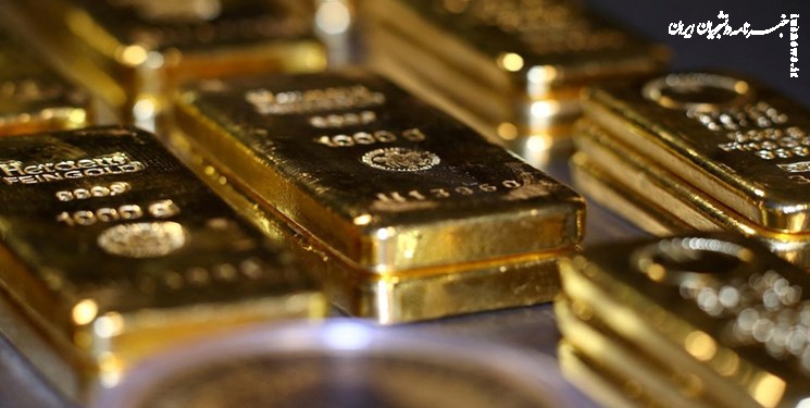 کاهش ۱۰ دلاری قیمت طلا در بازارهای جهانی 