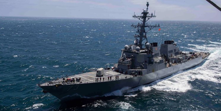 Video recorded from a US Navy ship by a native Iranian drone