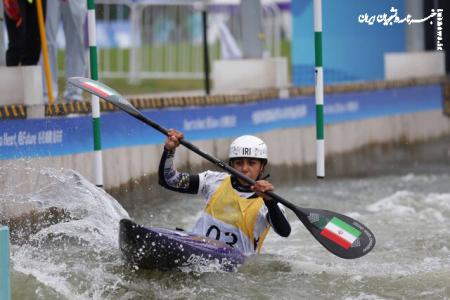 صعود دختر قایقران ایران به مرحله نیمه‌نهایی بازی‌های آسیایی