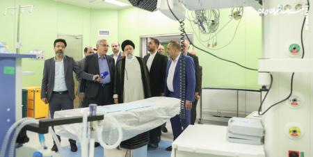 افتتاح بیمارستان کودکان حکیم با حضور رئیس‌جمهور