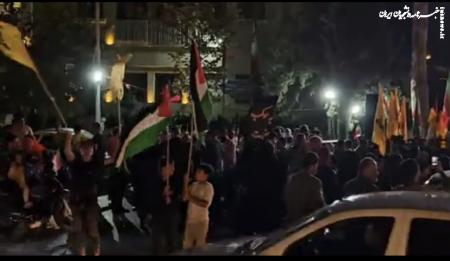 تجمع مردم گلستان در حمایت از مقاومت فلسطین +فیلم