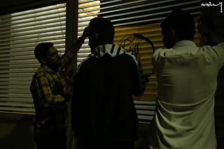 جشن متفاوت دانشجویان خوابگاهی دانشگاه شهید بهشتی برای طوفان الاقصی