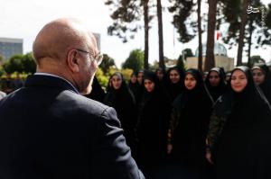 تصاویر| دیدار جمعی از زنان پلیس با قالیباف