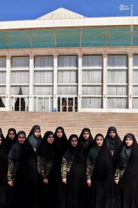 تصاویر| دیدار جمعی از زنان پلیس با قالیباف