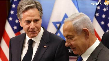 وزیر خارجه آمریکا برای دیدار با نتانیاهو وارد اراضی اشغالی شد.