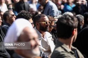 تصاویر تشییع پیکر آتیلا پسیانی