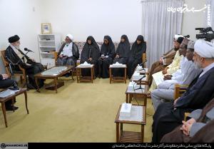 تصاویری از دیدار شیخ زکزاکی با رهبر انقلاب