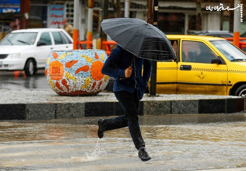  هشدار نارنجی تشدید فعالیت سامانه بارشی در تهران 