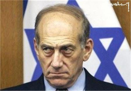 اولمرت: نتانیاهو تمام شده از سر استیصال حرف می‌زند