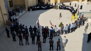 اجتماع اساتید و دانشجویان دانشگاه شاهد در محکومیت جنایات رژیم صهیونیستی  +عکس