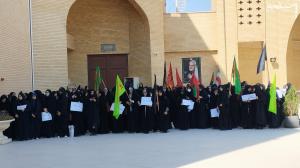 اجتماع اساتید و دانشجویان دانشگاه شاهد در محکومیت جنایات رژیم صهیونیستی  +عکس